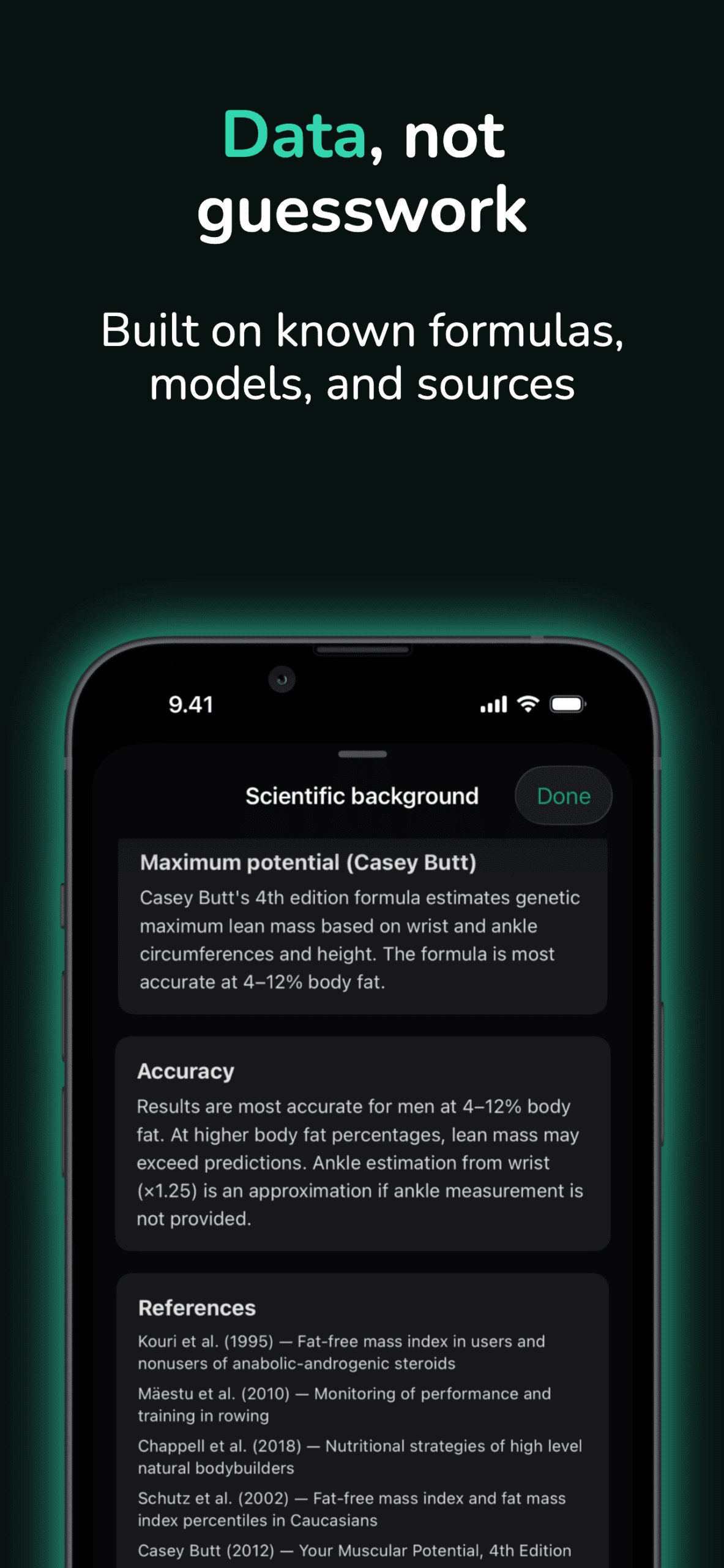 FFMI Calc screenshot 4